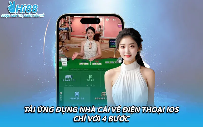 Tải ứng dụng nhà cái về điện thoại iOS chỉ với 4 bước